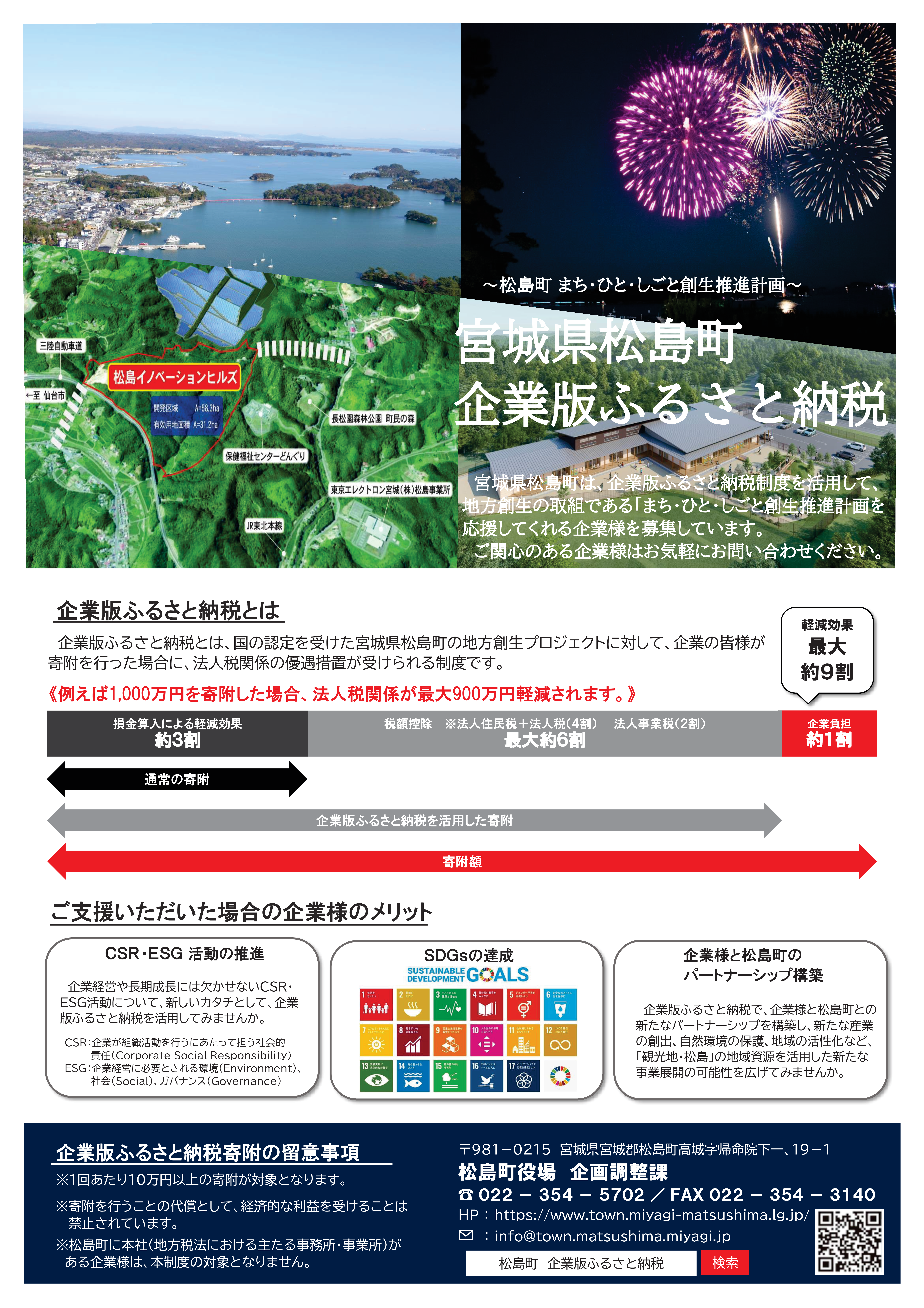 企業版ふるさと納税についての画像