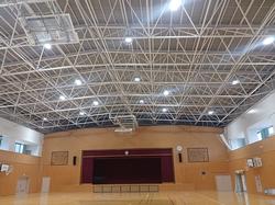 松島第一小学校体育館フロア照明のLED化の画像